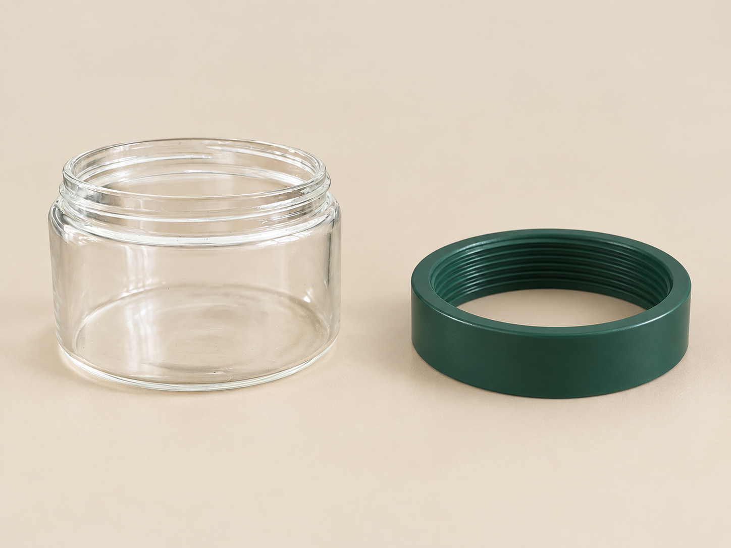 Kit vidrio inferior + conector