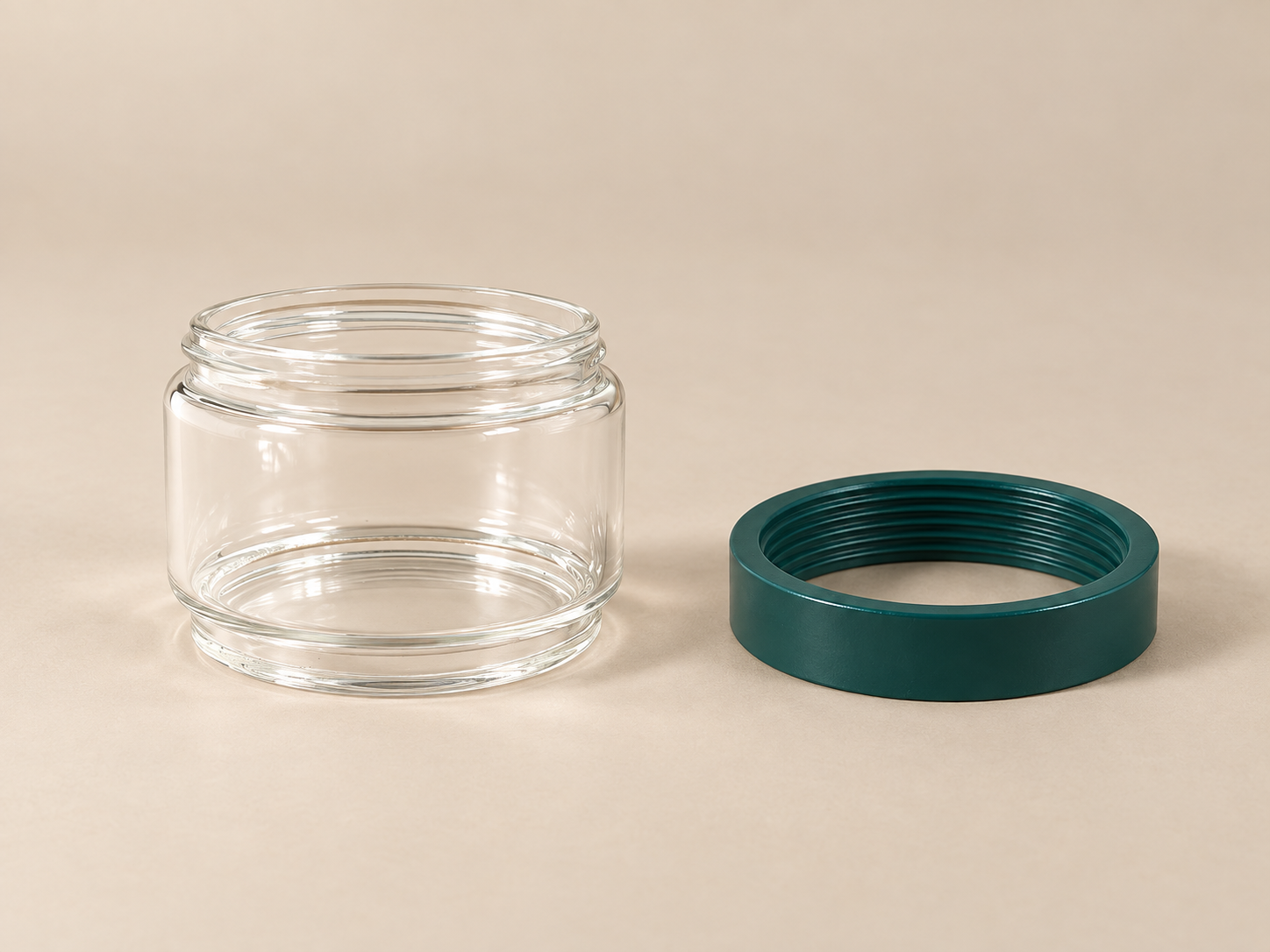 Kit vidrio intermedio + conector