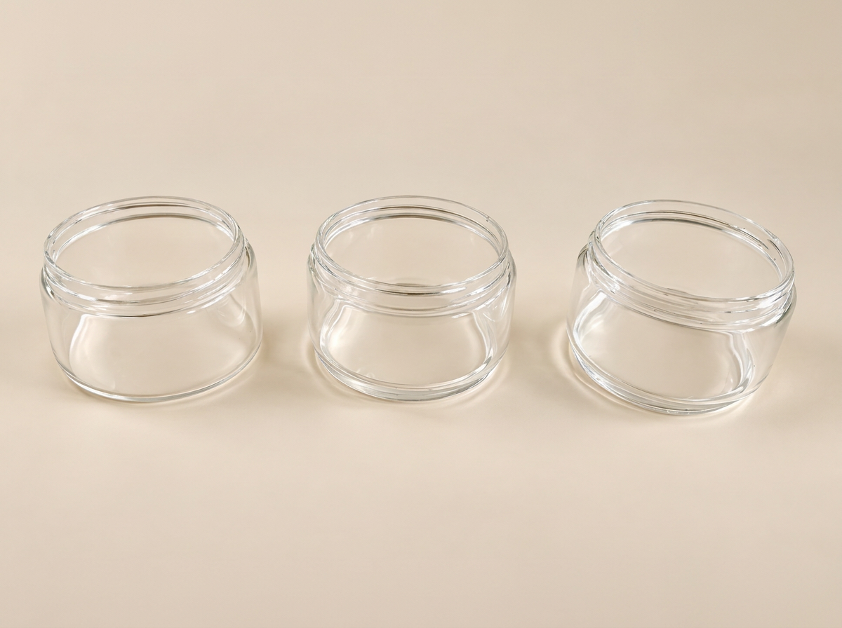 Kit de 3 compartimentos de vidrio